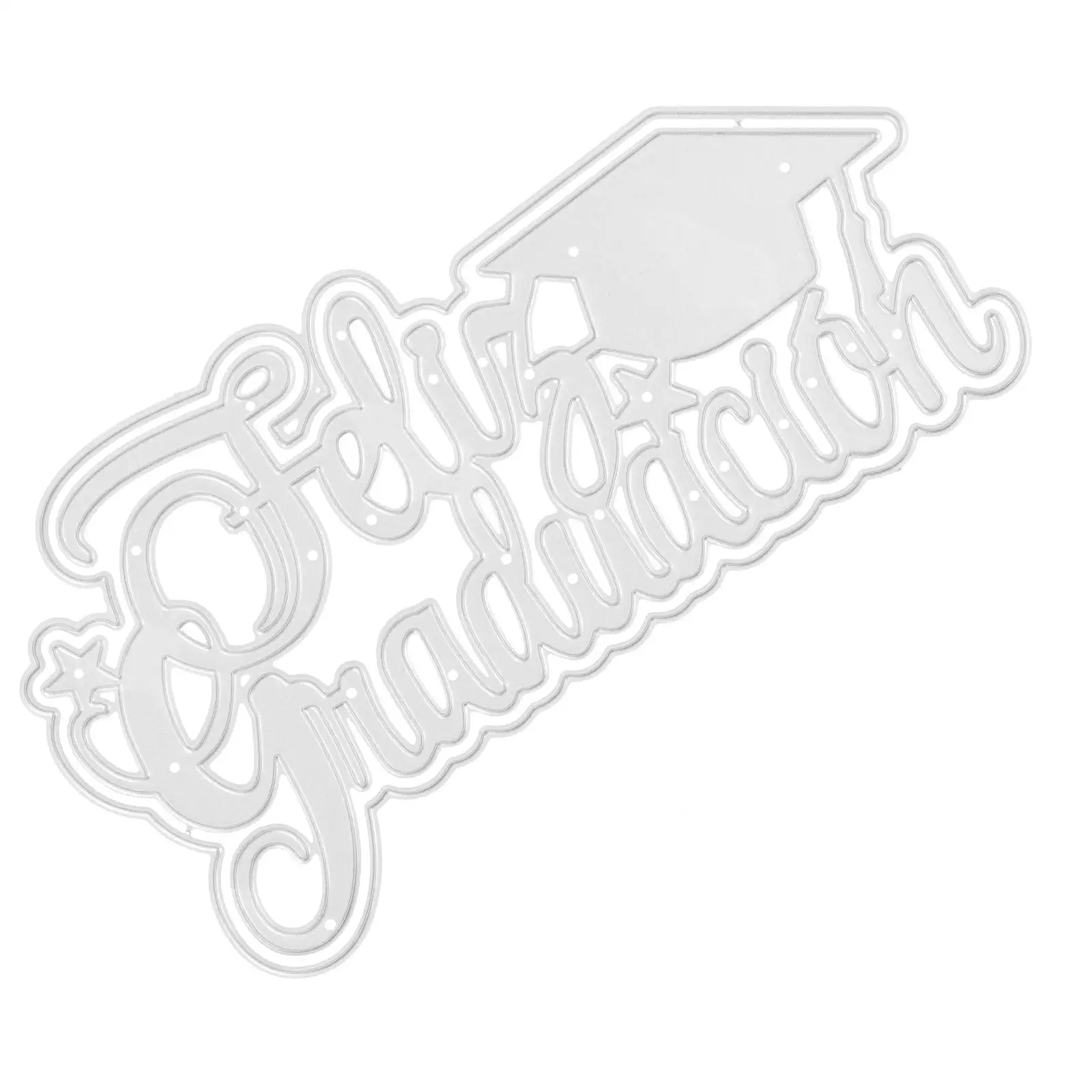 

DIY Graduation Cap Cutting Die Metal Carbon Steel Knife Mold Paper Embossing Etching Cards Hat Scrapbooking Crafts