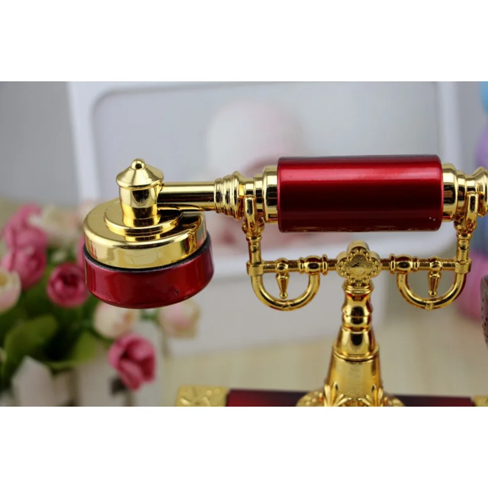 

Music Box Telephone Diy Cartoon Printed Plastic Music Box For Elegant Desktop Decoration Home Office Family