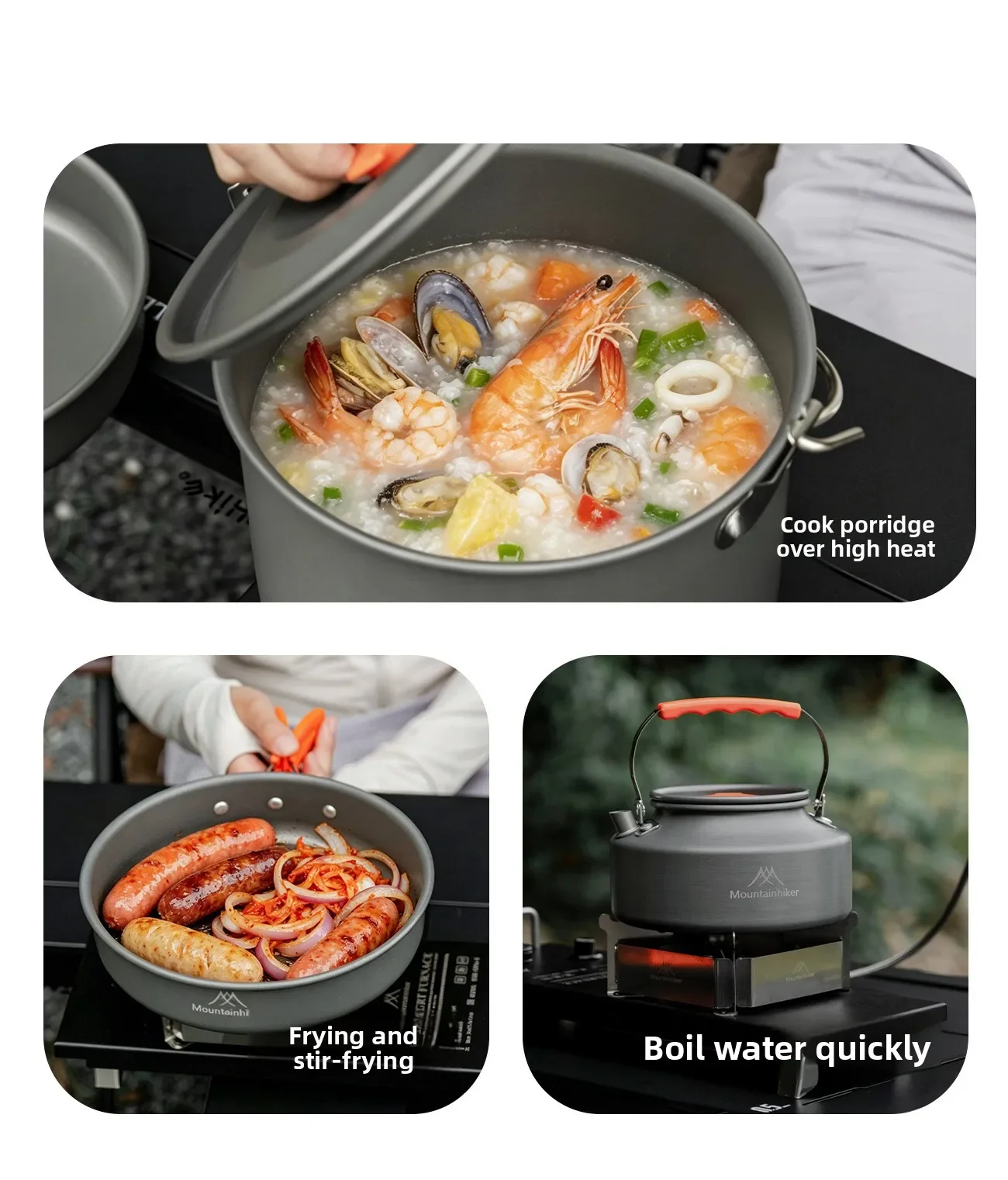 IGT Halb-Einheit Gasherd 5800W Hochleistungs-Edelstahl IGT Brennerplatte Klappbarer Camping IGT Gasbrenner BBQ Grill Tischkocher – Detail 22