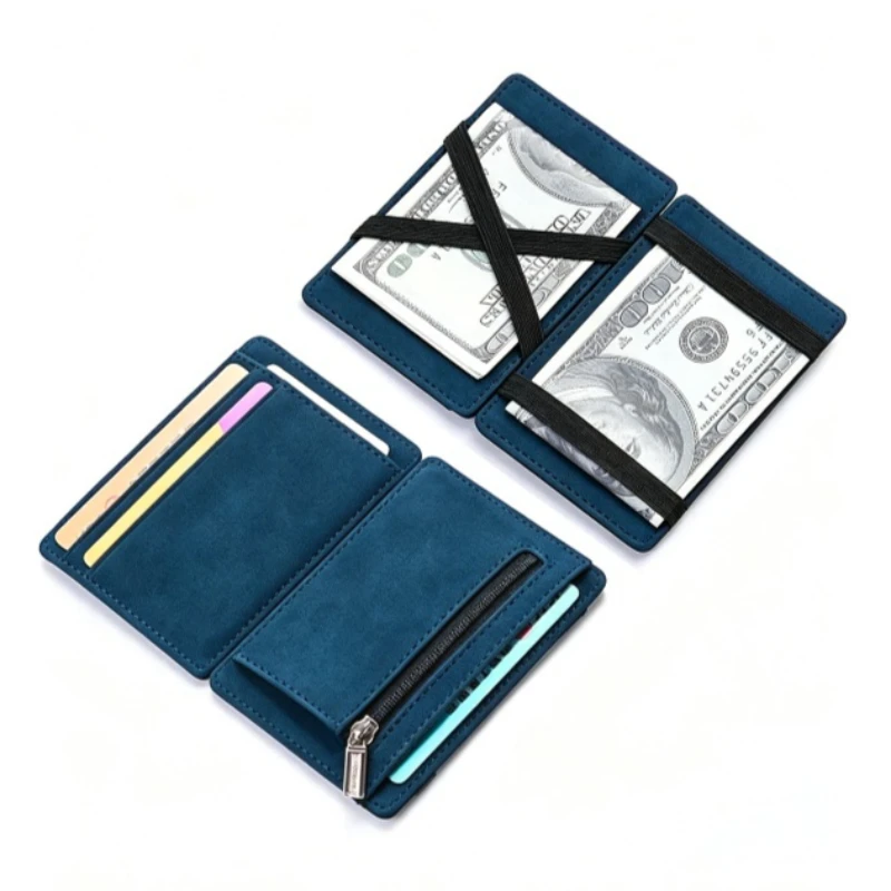 Id Card Holders Small Wallet Minimalist Wallet Luxury Card Holder Card Case Credit Card Holders Slimwallet Card Wallet for Man