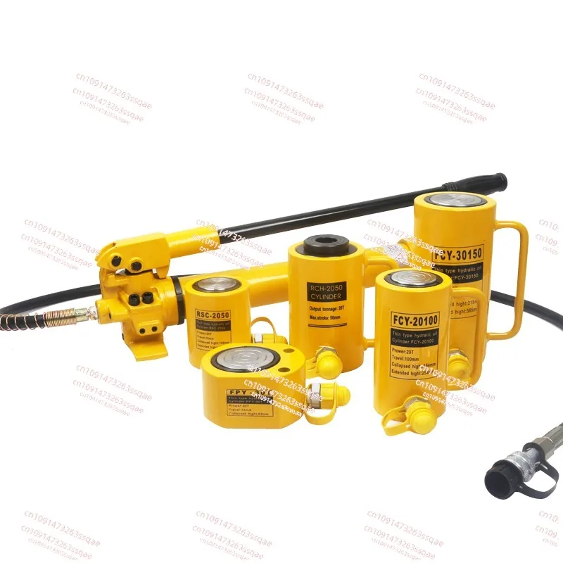 Separate hydraulic jack10 tons 20 tons 30 tons Electric manual synchronous cylinder Vertical and horizontal use