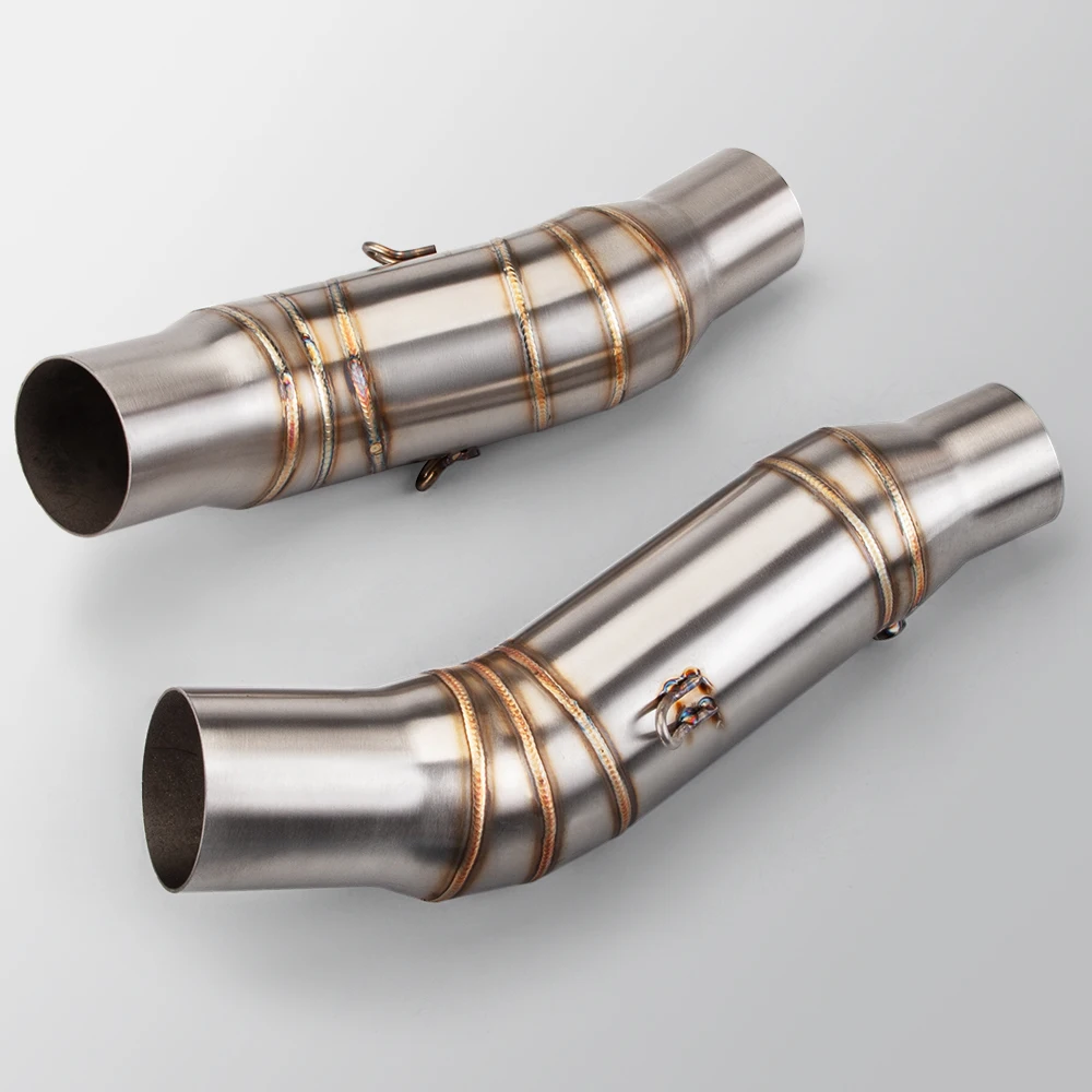 

High QualityCarbon Fiber Muffler, Motorcycle Exhaust System Upgrade Kit, Double Pipe, Exhaust Reset, Ninja Z1000 Z1000SX