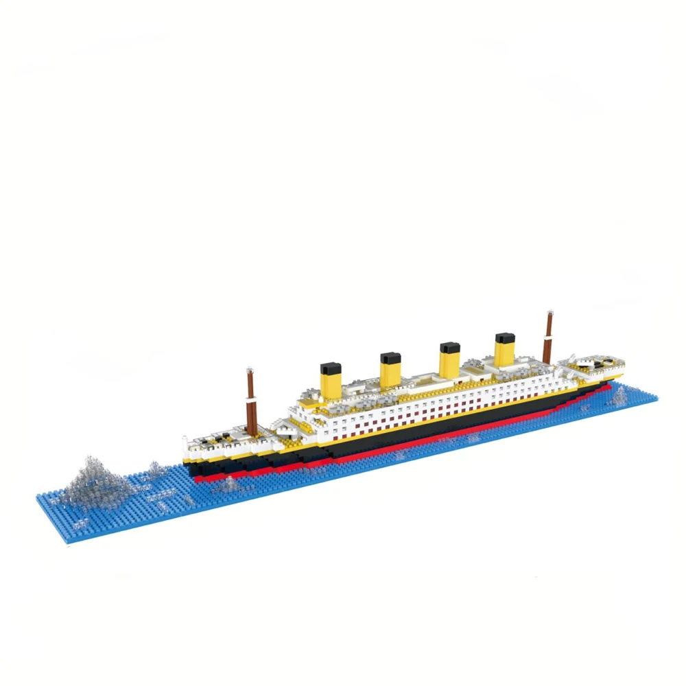 Itanic Microparticle Building Blocks-Experience The Magnificence of The Titanic Up Close,Exquisite Decor for Multiple Scenes