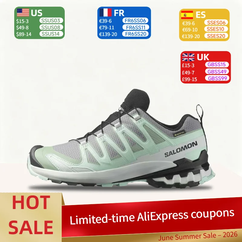 

Salomon XA Pro 3D V9 GTX: Stylish, Breathable, Supportive, and Snug-Fitting Low-Top Outdoor Running Shoes for Women 478231