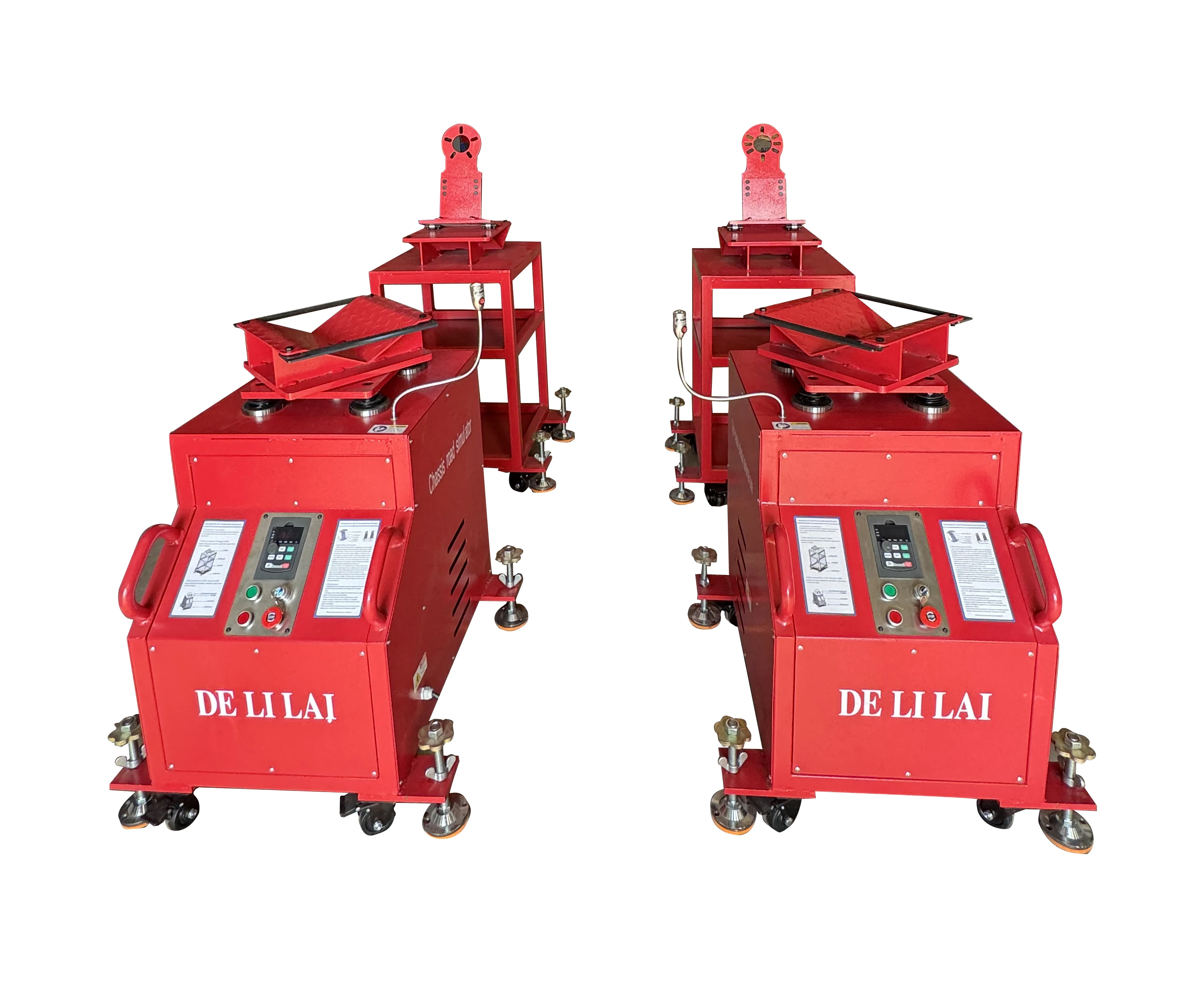 CE Approved Auto Equipment Road Simulator Shaking Machine For Car Suspension Test Including Stairs For Body Repair