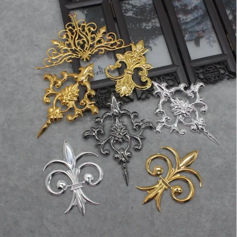 

Elegant Alloy Pendant Baroque Headwear Decorative Pendant for Crown Jewelry Wedding Headwear Decor