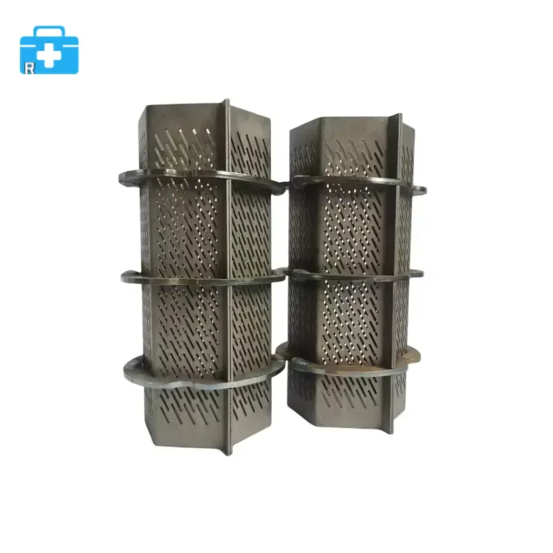 pack of  10 Stainless Steel Hardened Hexagonal Rice Screen Accessories 6N70 Roll and Rice Mill Screen