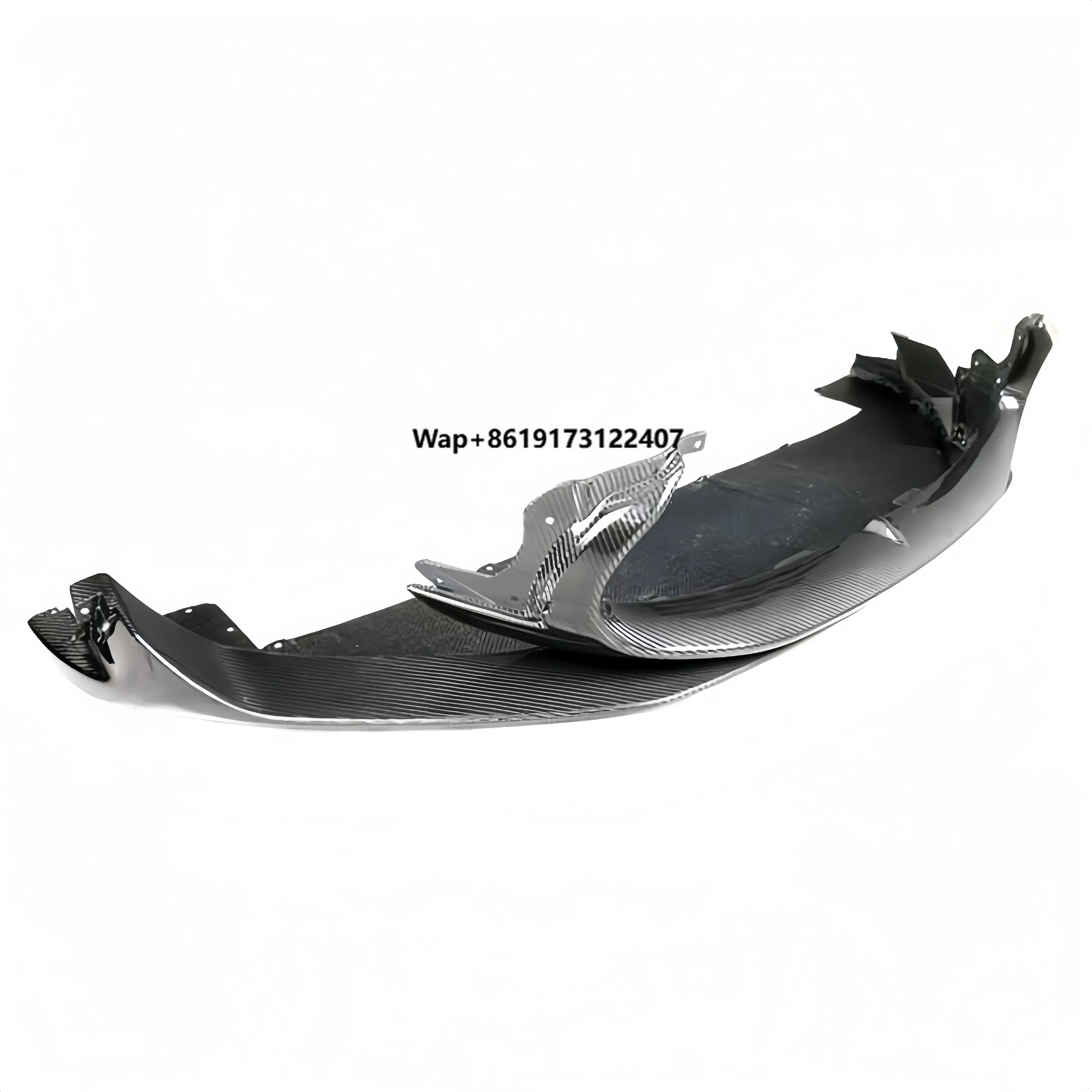 

JING YUE OEM Style Dry Carbon Fiber Front Lip for MC20 Retrofit/Upgrade