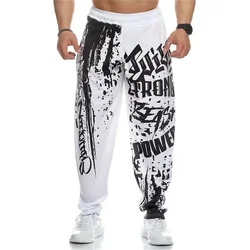 Quick dry Loose Joggers Sweatpants Men Casual Pants Gym Workout Sportswear men Trousers Autumn Male Fitness Training Trackpants