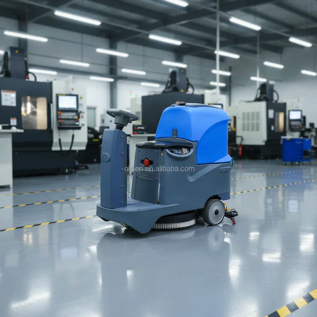 Street Scrubbing Machine Tractor Mounted China Scrubbing Machine Electric Scrubbing Machine