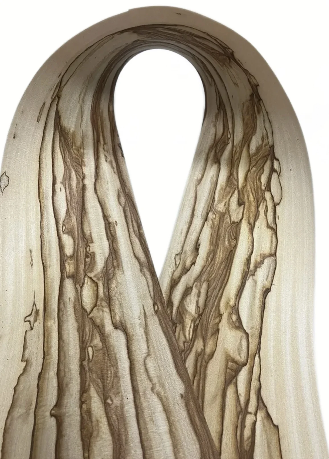 

L:2.5x0.3meters 0.5mm Natural Blood Sandalwood Wood Veneer Ghost Grain Pattern Decorative inlays Wood Veneer Painting Material