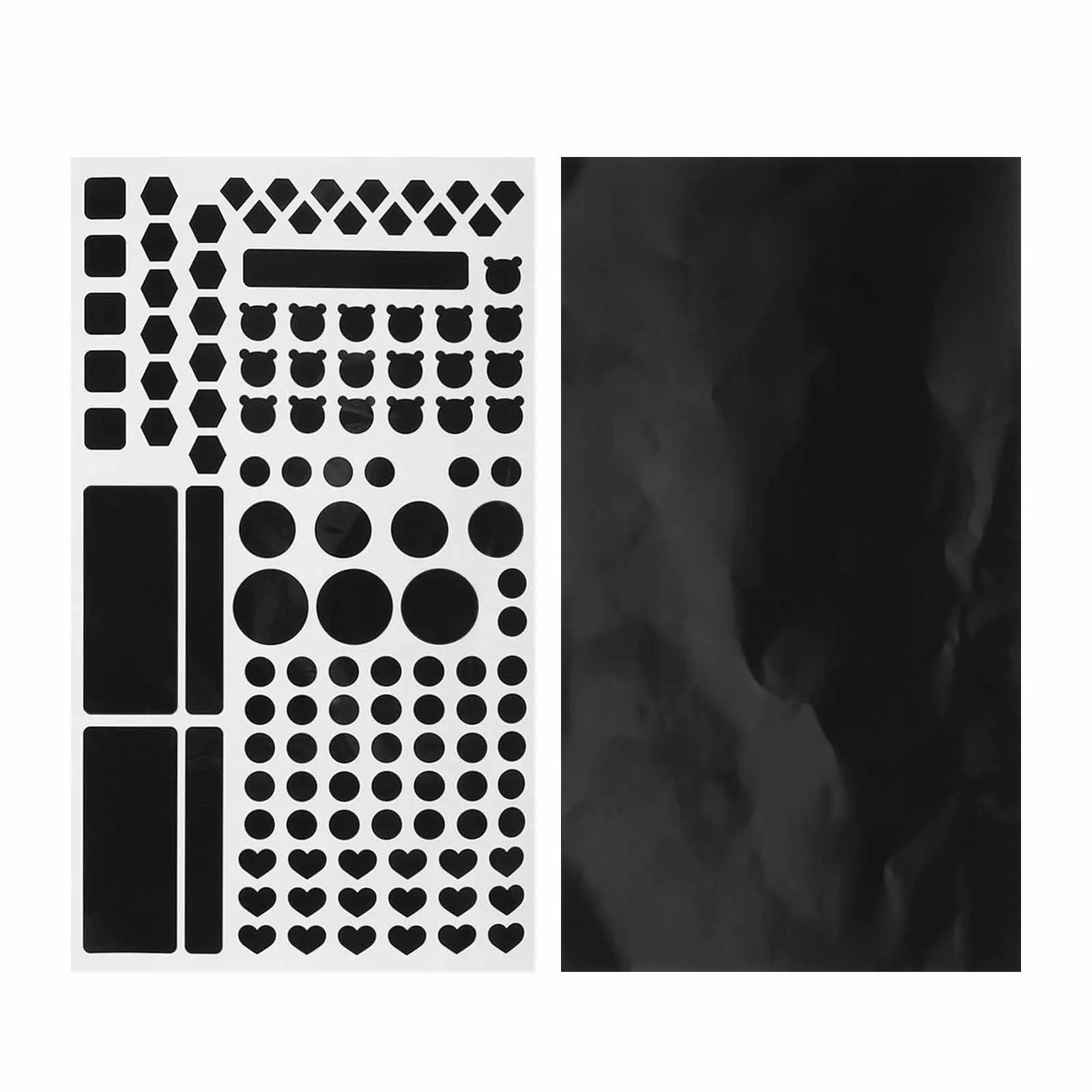 

2 Sheets LED Light Blocker Stickers Dimming Filters for Electronics Routers Tvs Adhesive Light Blocking Covers for Night Comfort