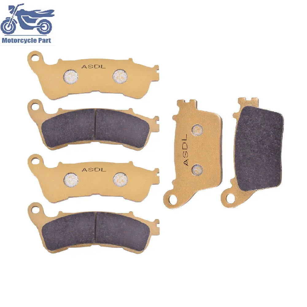 

Motorcycle Front and Rear Brake Pads Set For HONDA CB600 CB600F CB 600 2007-2013