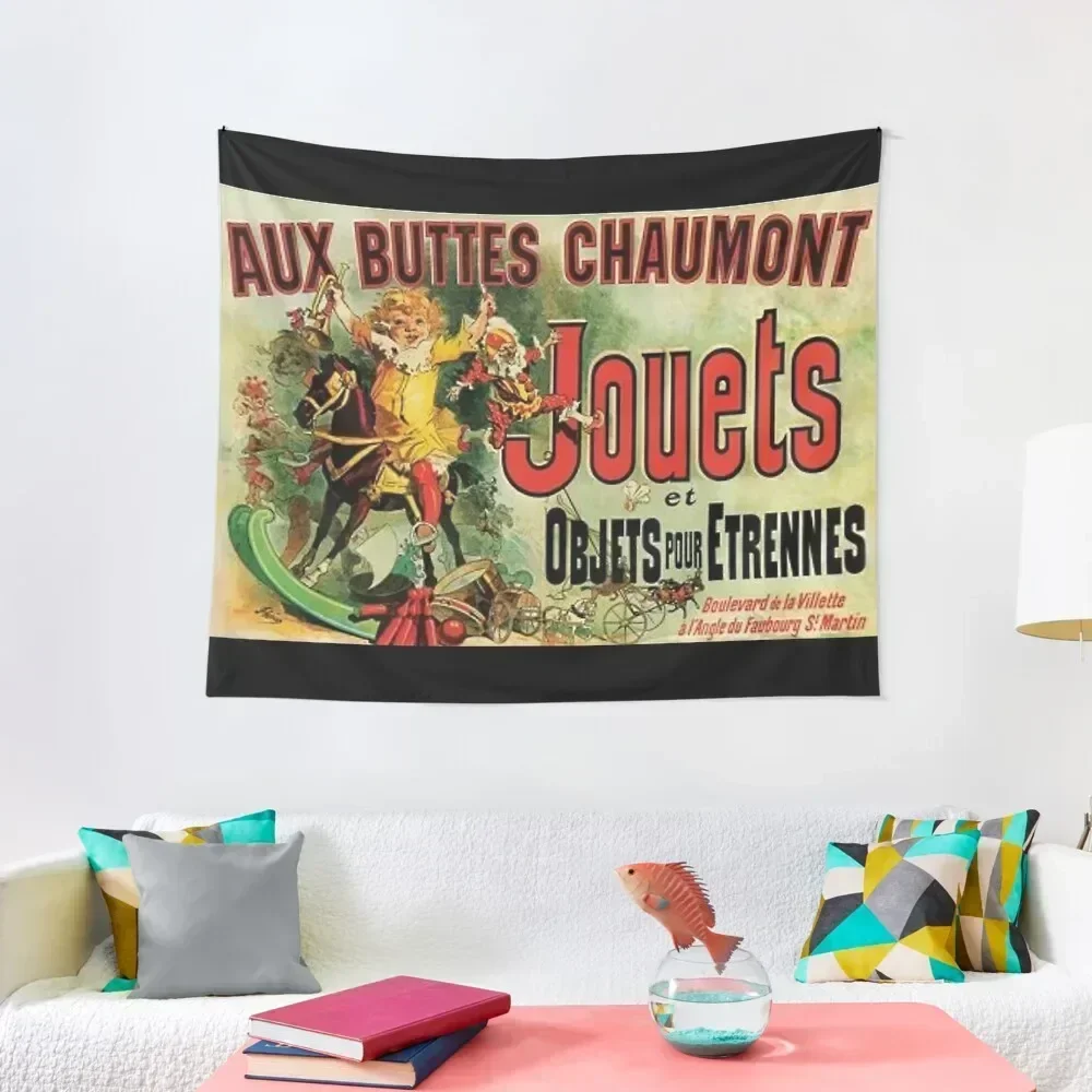 Aux Buttes Chaumont Friends (PUBLIC DOMAIN) Tapestry Japanese Room Decor Carpet On The Wall Room Design Tapestry