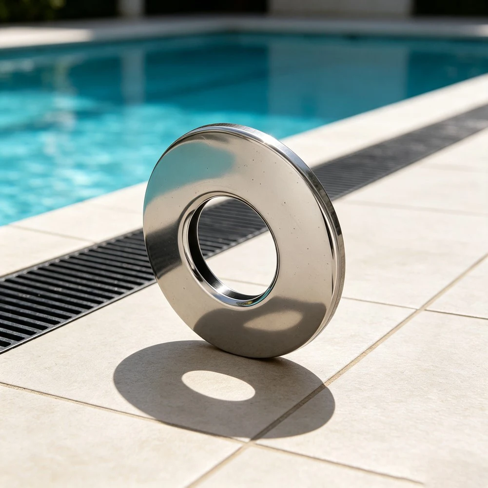 Hand Rail Escutcheon Escutcheon Plate Cover Built To Withstand Pool Environment Easy Installation For 1.9 Rail