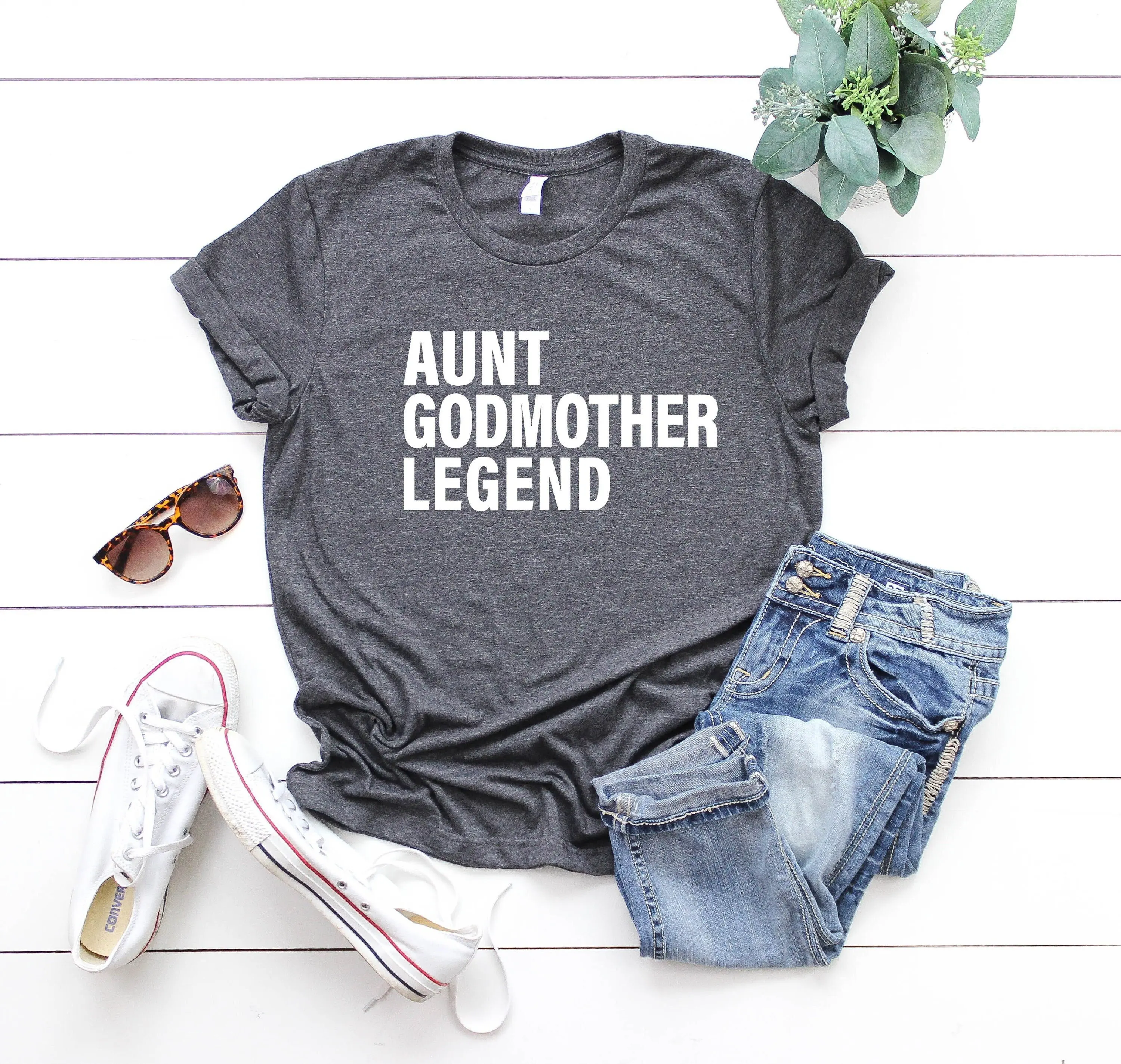 Aunt Godmother Legend shirt Funny Godparent T