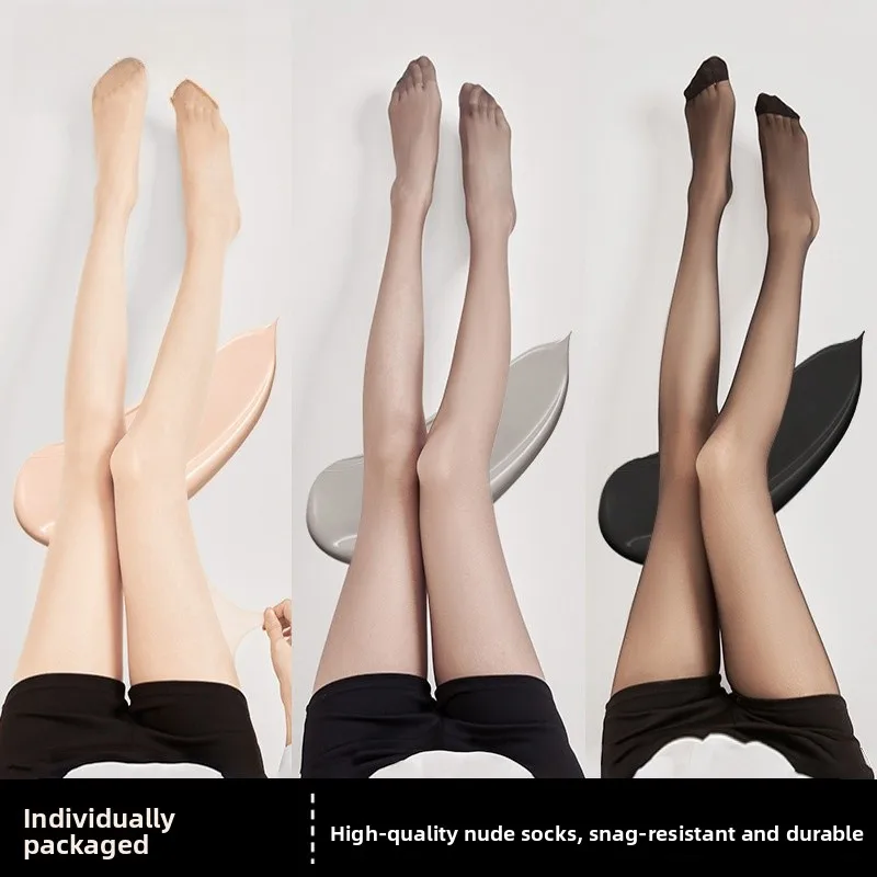 

Thin Pantyhose for Women Prevent Snagging Summer Black Slimming Anti-Leg Falling Pineapple Pattern Nylon Fabric Leggings Socks