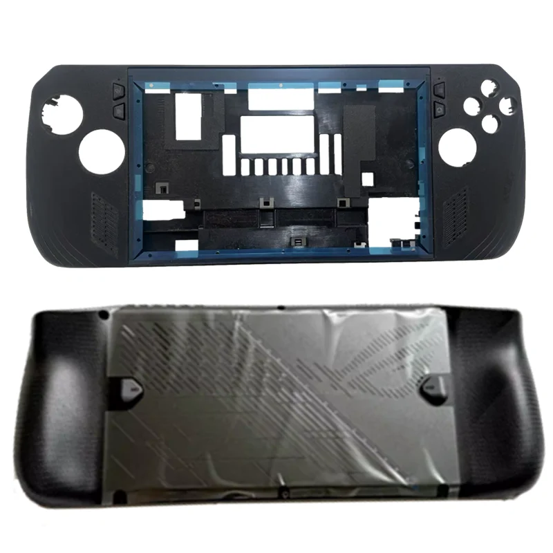 New For ROG Ally X (2024) RC72LA Gaming-handhelds LCD housing cover Bottom Base Cover Lower Case Black