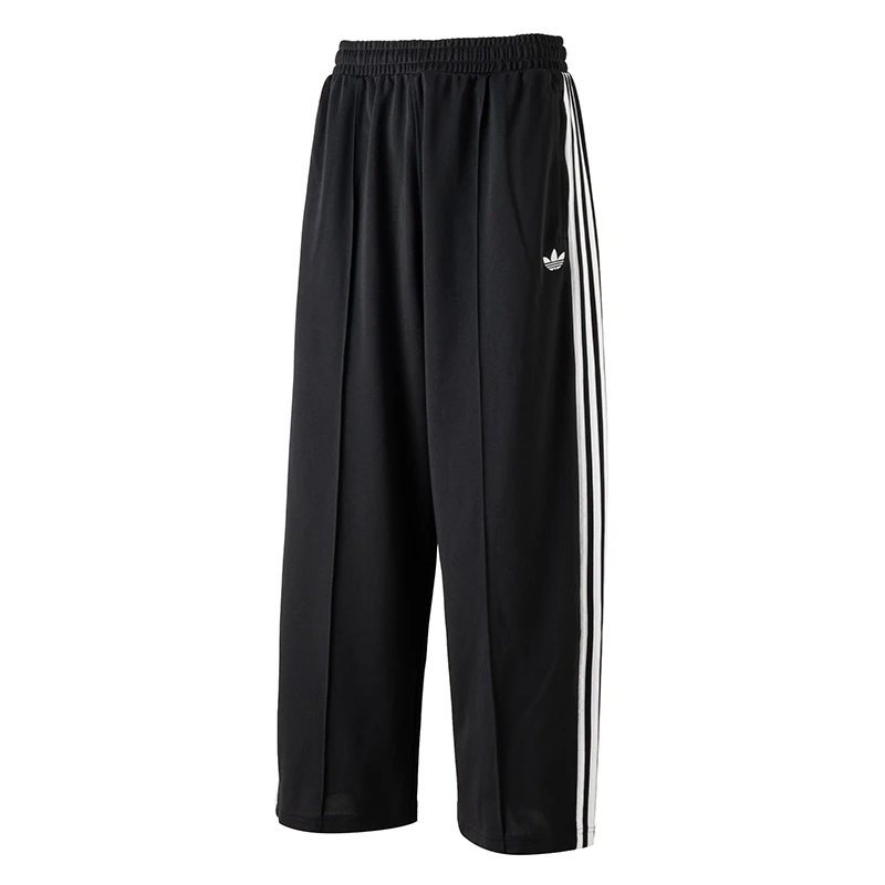 Adidas Trefoil Men's Retro Casual Color-Block Loose Comfortable Knit Sports Pants KS7530