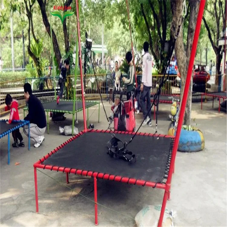 Corde à sauter Bunduextrêmes pour enfants, petit cadre en acier, aire de jeux extérieure