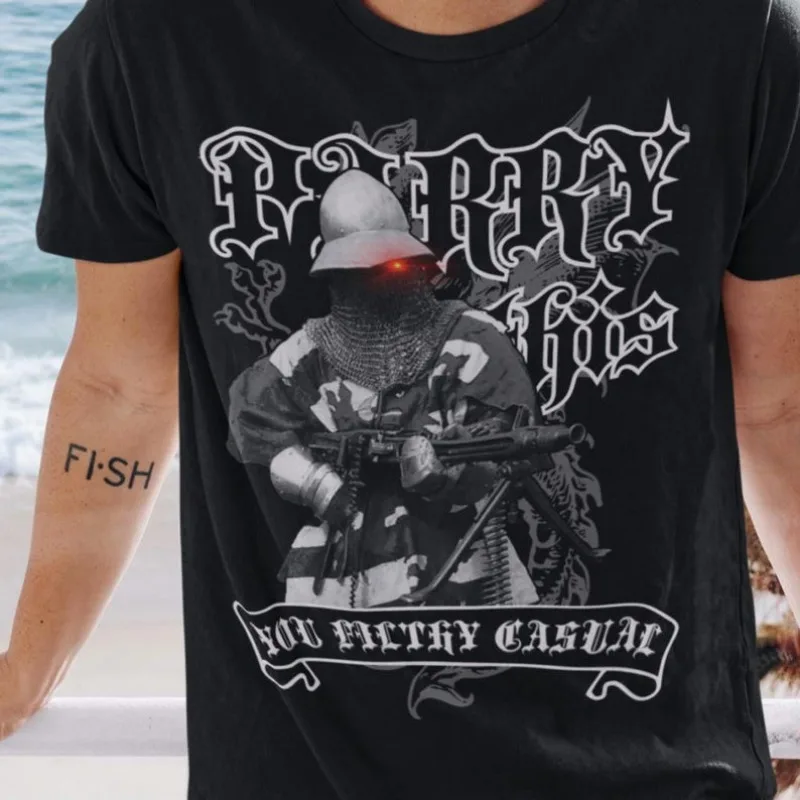 

PARRY THIS You Filthy Casual T-Shirt, The Parry God Clothing, Souls Player Gift, Soul Game Apparel, PVP Unisex Tee Shirt
