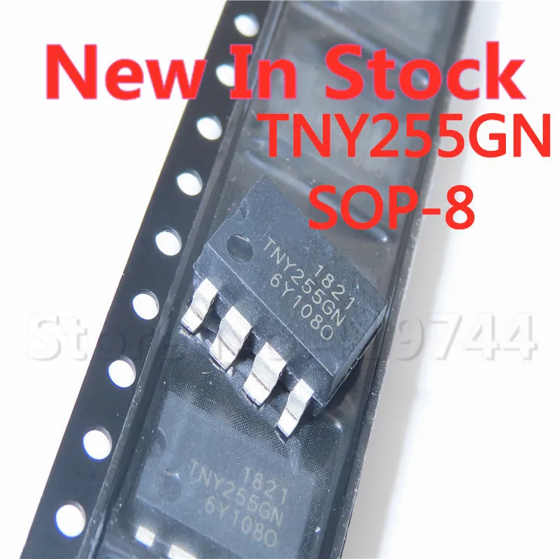 5PCS/LOT TNY255GN TNY255 SOP-8 SMD power chip In Stock NEW original IC