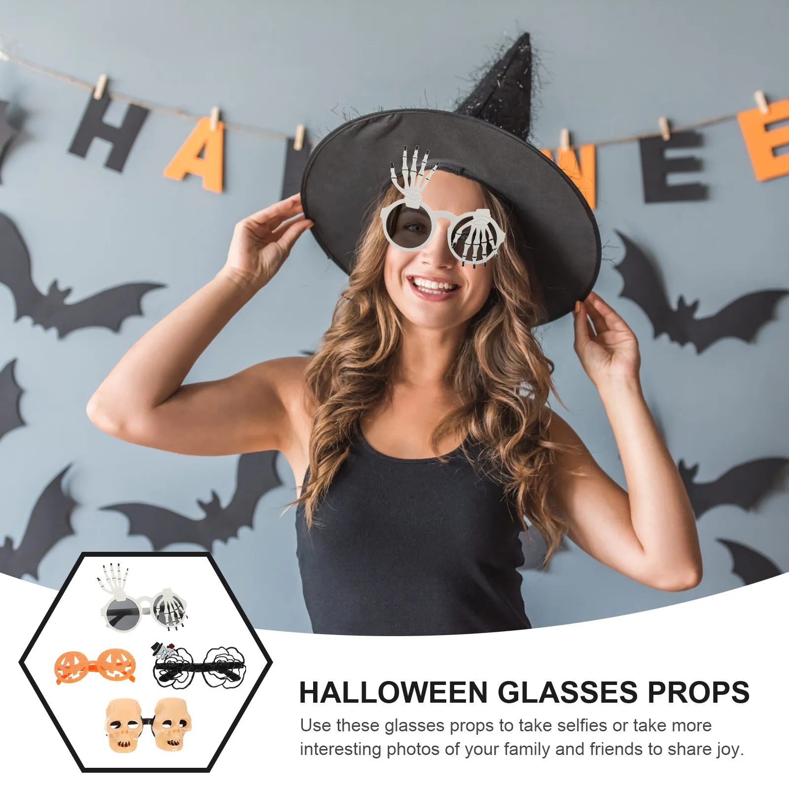 

4Pcs Funny Poop Eyeglasses Party Glasses Photo Prop Festival Costume Eyewares Halloween Decorative Halloween Glasses