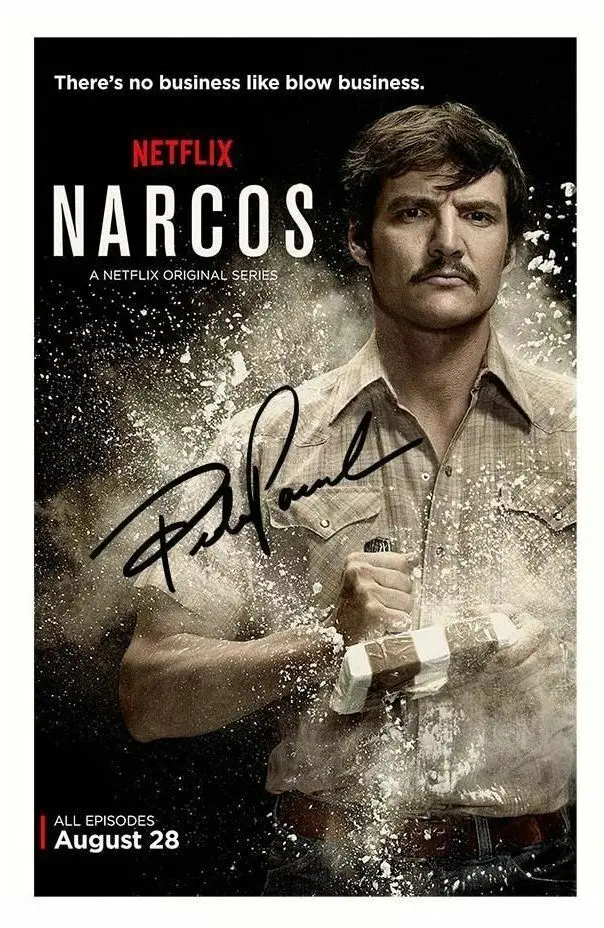 

NARCOS SIGNED Art Film Print Silk Poster Home Wall Decor 24x36inch