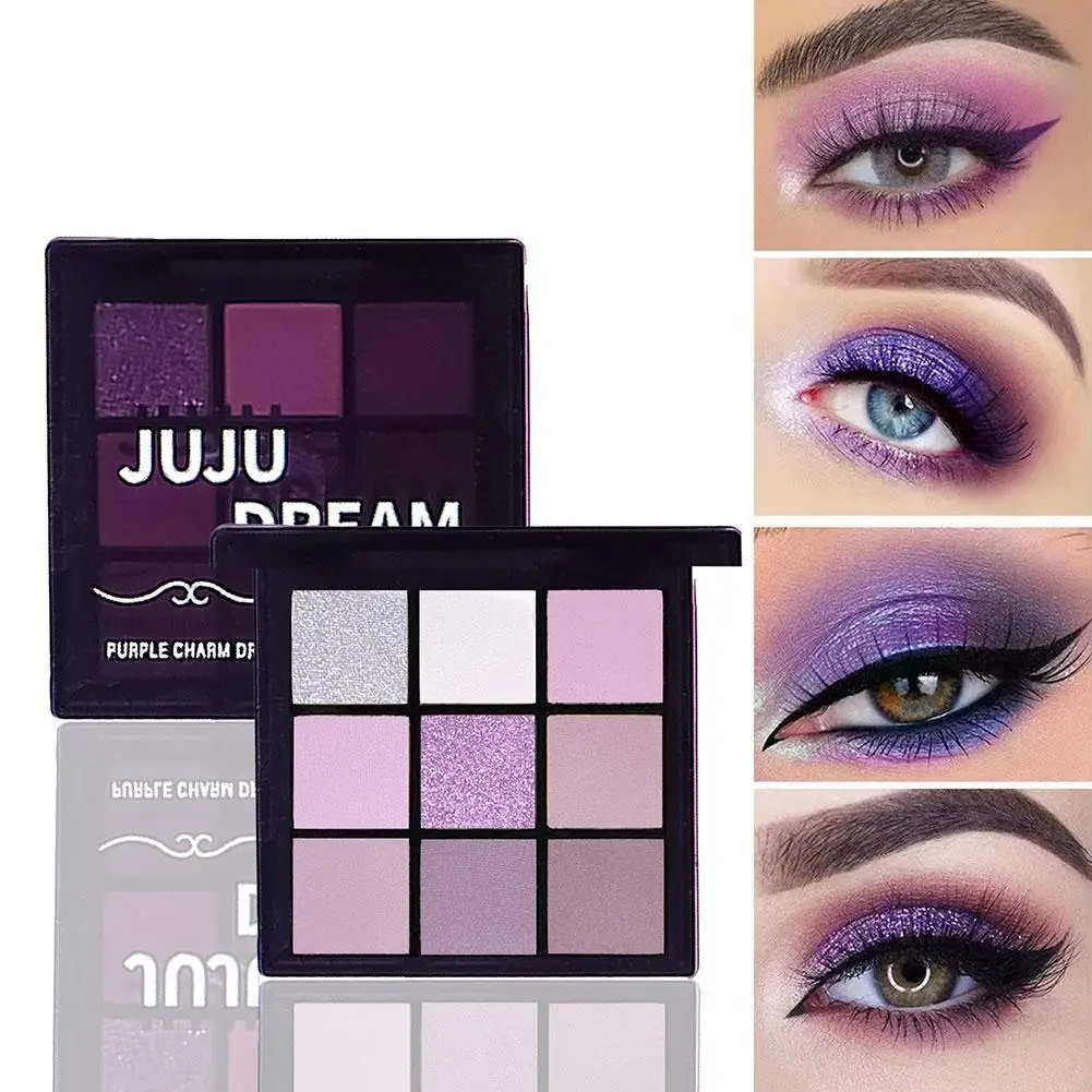 Palette di ombretti da 9 colori Ombretti per trucco femminile economici per occhi Ombretti cosmetici Glitter Make-up Carino Nuova bellezza all'ingrosso