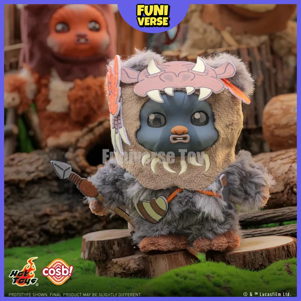genuine-hot-toys-star-wars-ewoks-series-2-blind-box-cosbi-plush-keychain-mystery-box-figurine-desktop-decor-collectible-gifts