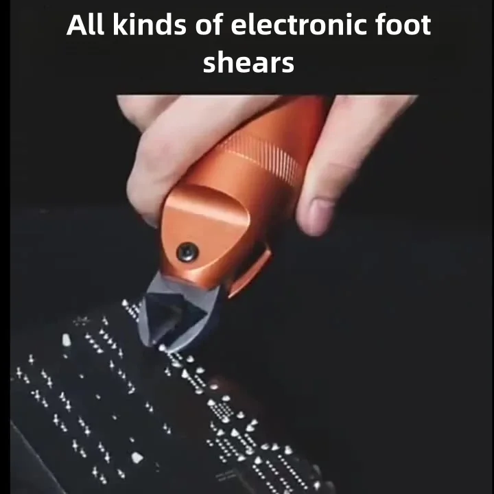 2026 Pneumatic Scissors Nipper Clamp High Speed Hard Sharp Cutter Cutting Tools for Metal Wire Plastic Electronic Component PVC\