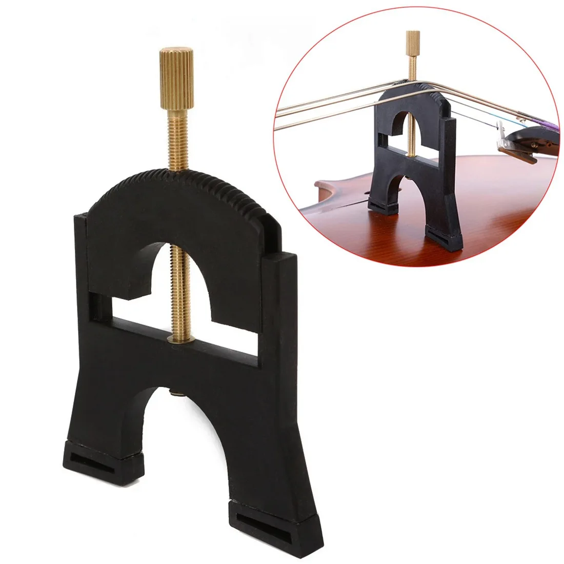 1/4-4/4 Cello String and Bridge Replacement Tool, Strings Don't Loosen, Adjustable Bridge Lifter