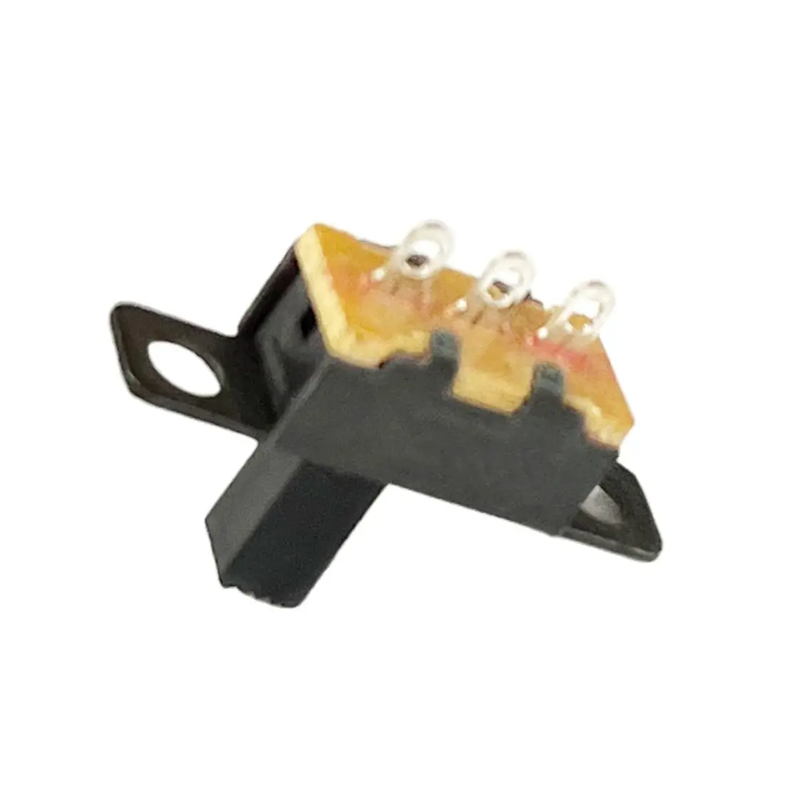 100 Buah On-Off Slide Switch Mounting Switch Mini Micro Electronic Switch 3 Pin 2 Posisi Tanayat Handle Switch
