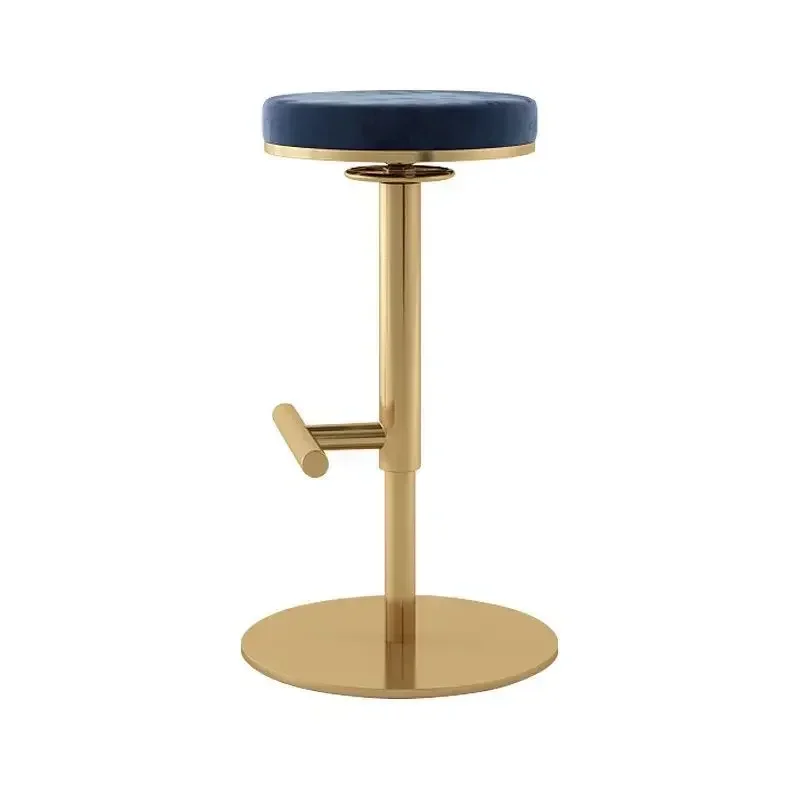 Nordic simple ins bar chair Internet celebrity light luxury home lift rotating chair modern bar front desk high stool