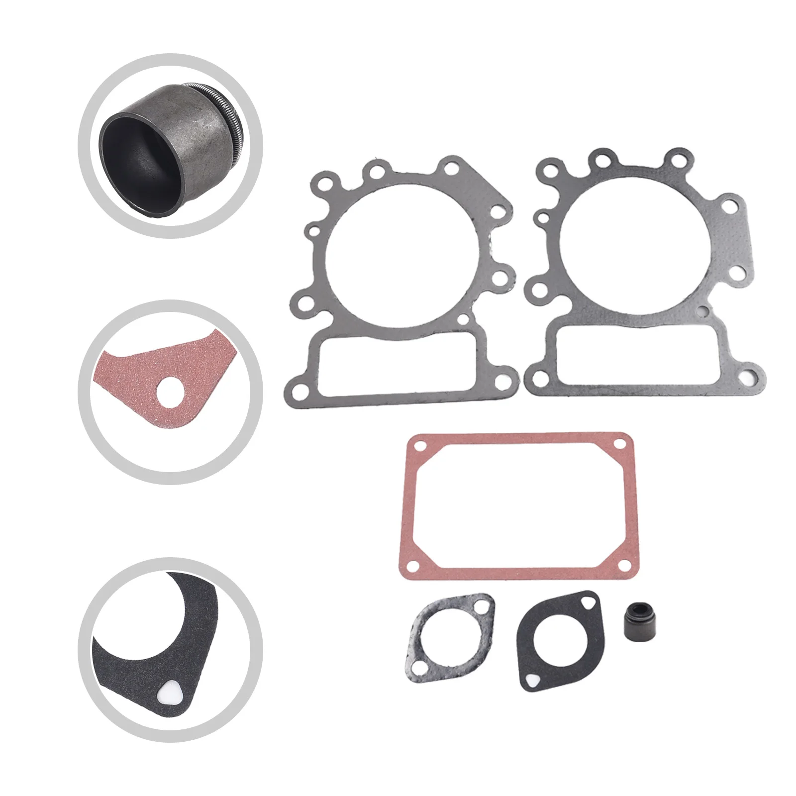 Garden Power Tool  Access Gasket Cylinder Head Fit For 796584 699168 692410 Lawn Mower Parts Yard, Outdoor Living String Grass