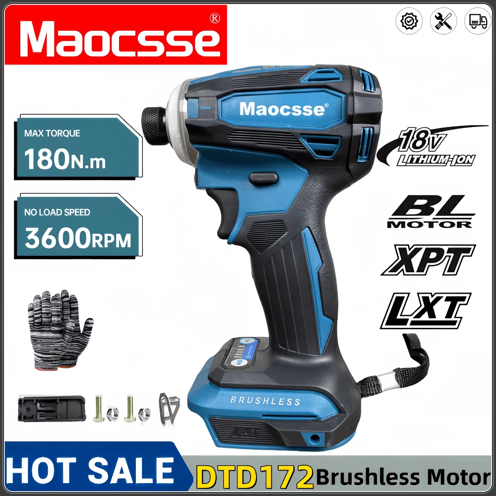 

Wireless Drill DTD172 Charging Drill Brushless Electric Screwdriver Electric Tool for Makita 18v battery