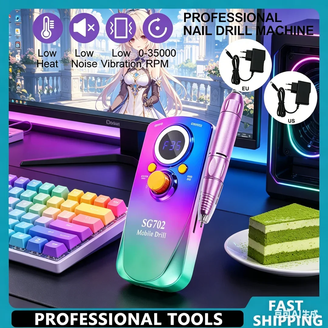elegantly-refined-rechargeable-electric-nail-drill-machine-with-usb-connect-nail-polish-remover-drill-set-manicure-sander-muted