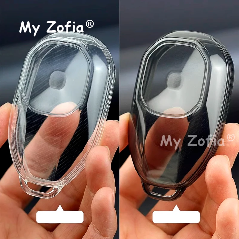 Voor GAC Trumpchi S7 2025 2026 Auto Afstandsbediening Sleutel Case Cover Shell Zachte TPU Autosleutel Cover Afstandsbediening Fobs case Protector Auto Accessoires