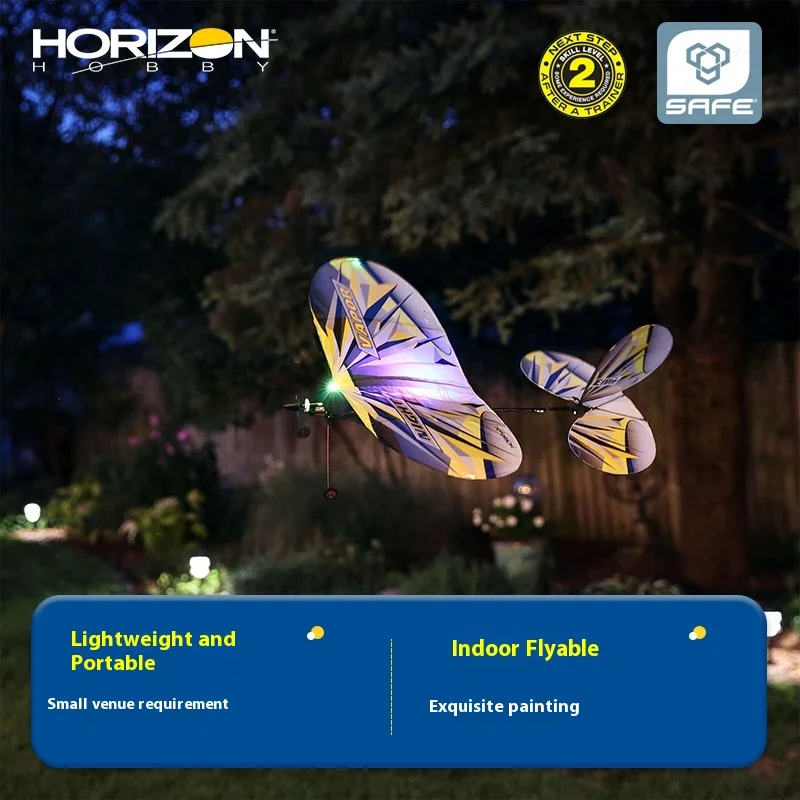 

Horizon Hobby Horizon Модель UMX Night Vapor Ночник Модель бабочки Самолет Крытый самолет