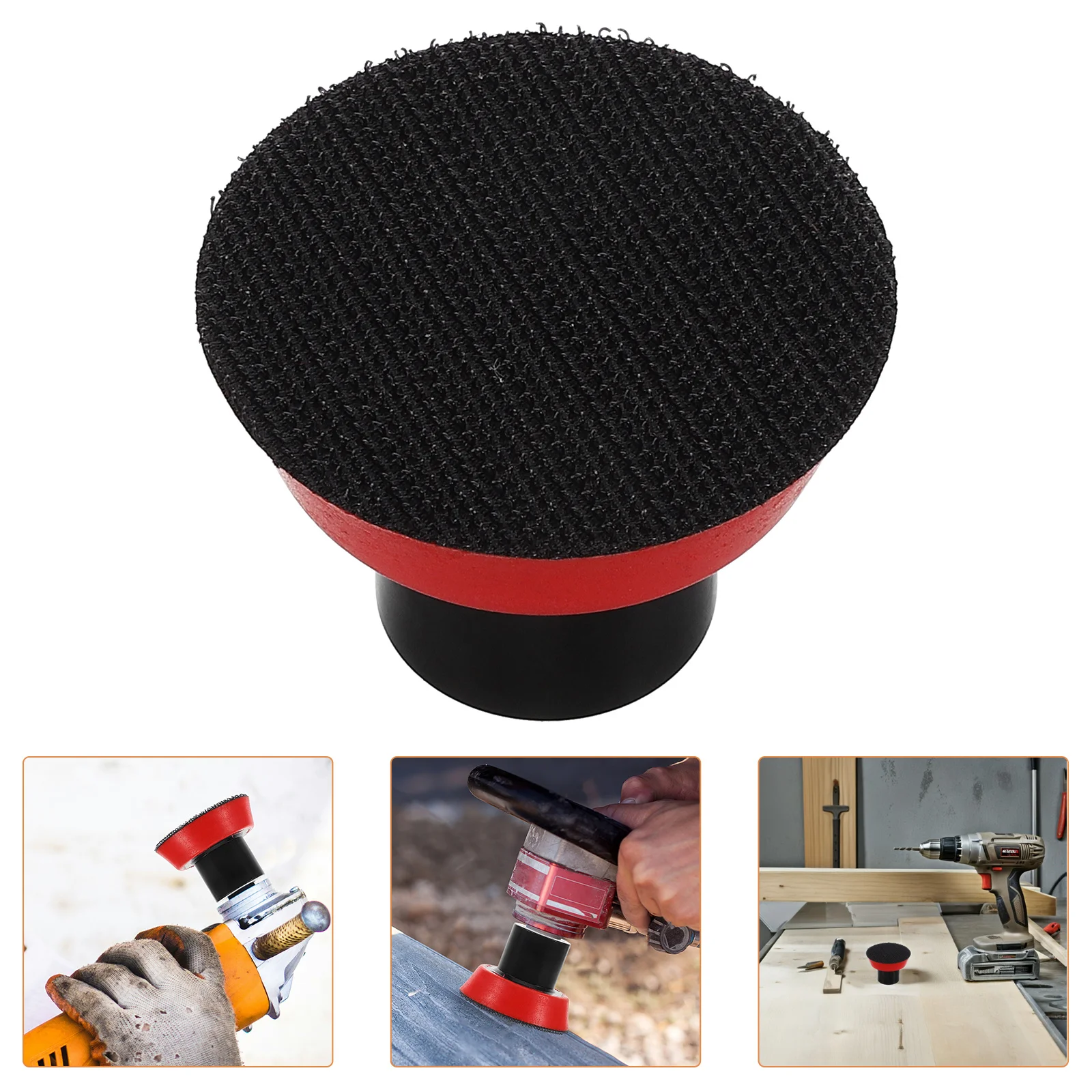 

Подложка на липучке для угловой шлифовальной машины Самоклеящийся полиуретановый шлифовальный держатель с губкой Полировальная подушечка Диски Дерево Металл