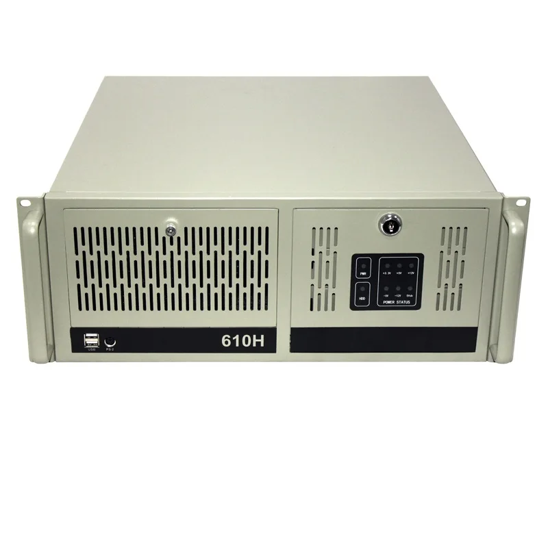 

IPC-610H Chassis USB2.0 Rack 7-Slot Support ATX Power Supply Mainboard Industrial Monitoring Computer