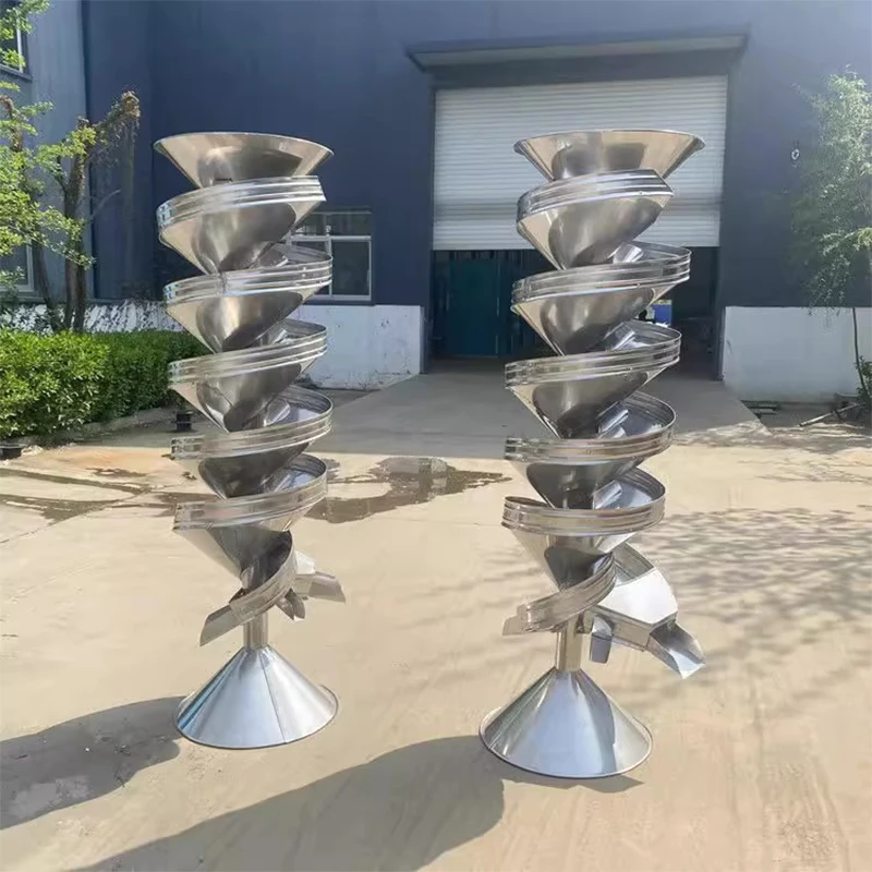 

Soybean screening machine Steel ball ceramic pill screening machine Spiral vertical bean sorting machine impurity separator