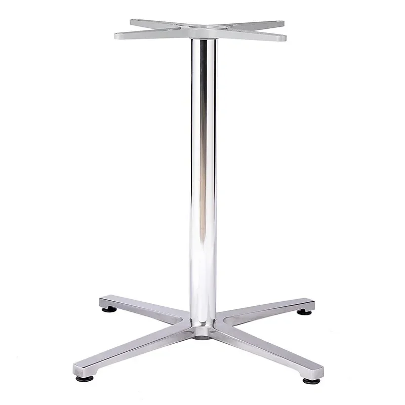 Four-claw outdoor aluminum alloy dining table  foot outdoor leisure area cross  foot aluminum  leg