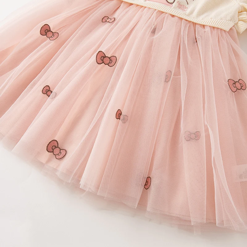 Hello Kitty Dave Bella Spring Dresses for Girls Dresses Birthday Party Princess Costume Children\'s Prom Dress DB1230163