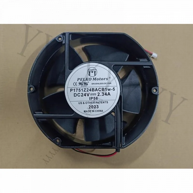 

Y+T-T P1751ZY24BACB1W-5 DC24V 2.34A 17251 17CM Inverter Cooling Fan