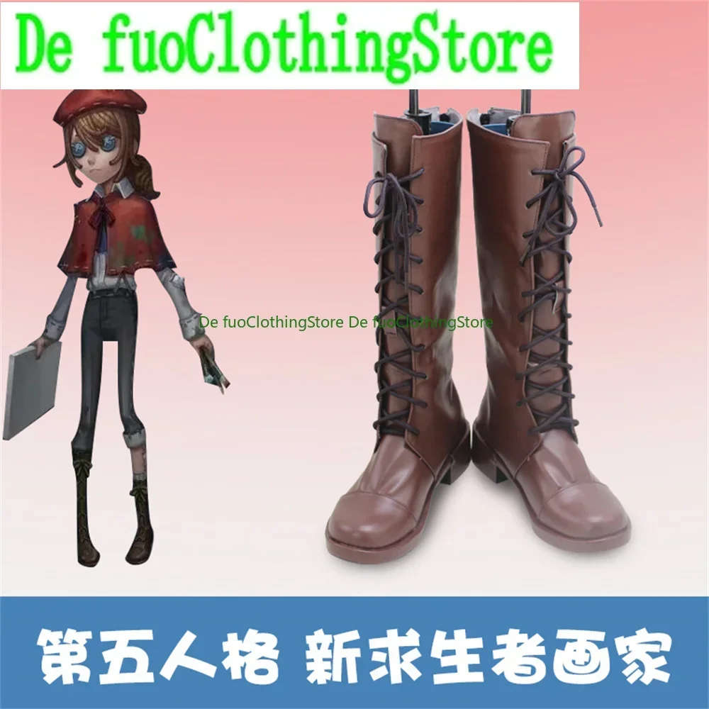 

Identity V Эдгар Уолден Обувь для косплея Сапоги Хэллоуин Рождество DefuoClothing Магазин обуви