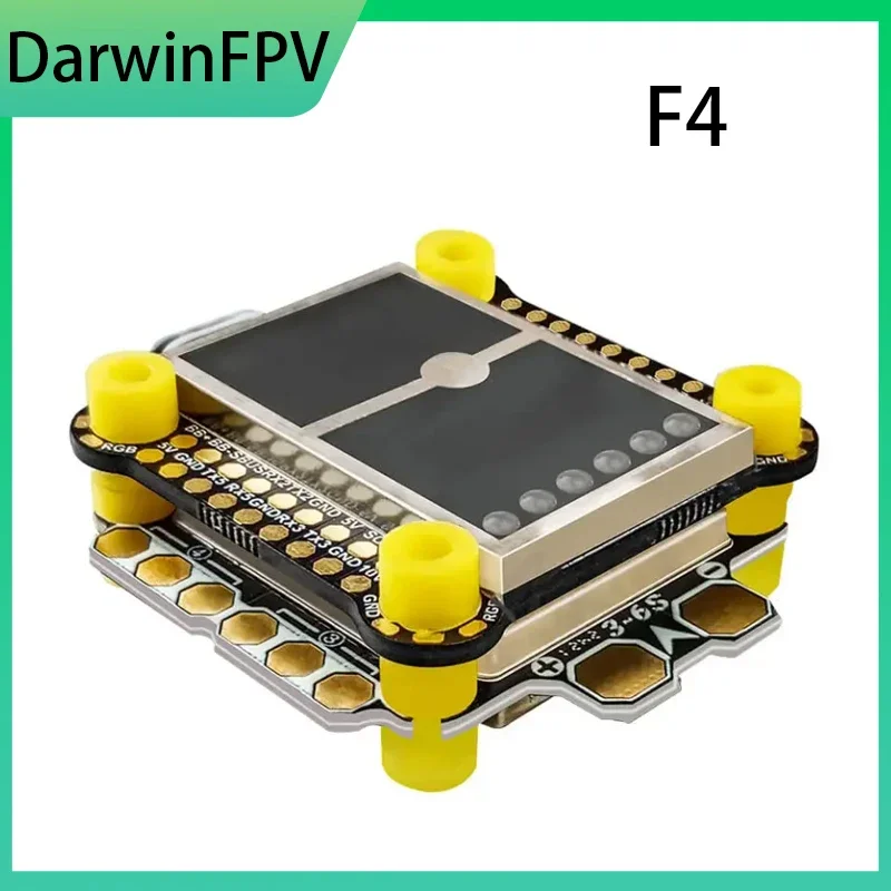 Darwin F4 Flight Controller Stack 60A ESC Waterproof Ultra-Durable FPV Drone Part ICM42688 / MPU6000 Cement Series