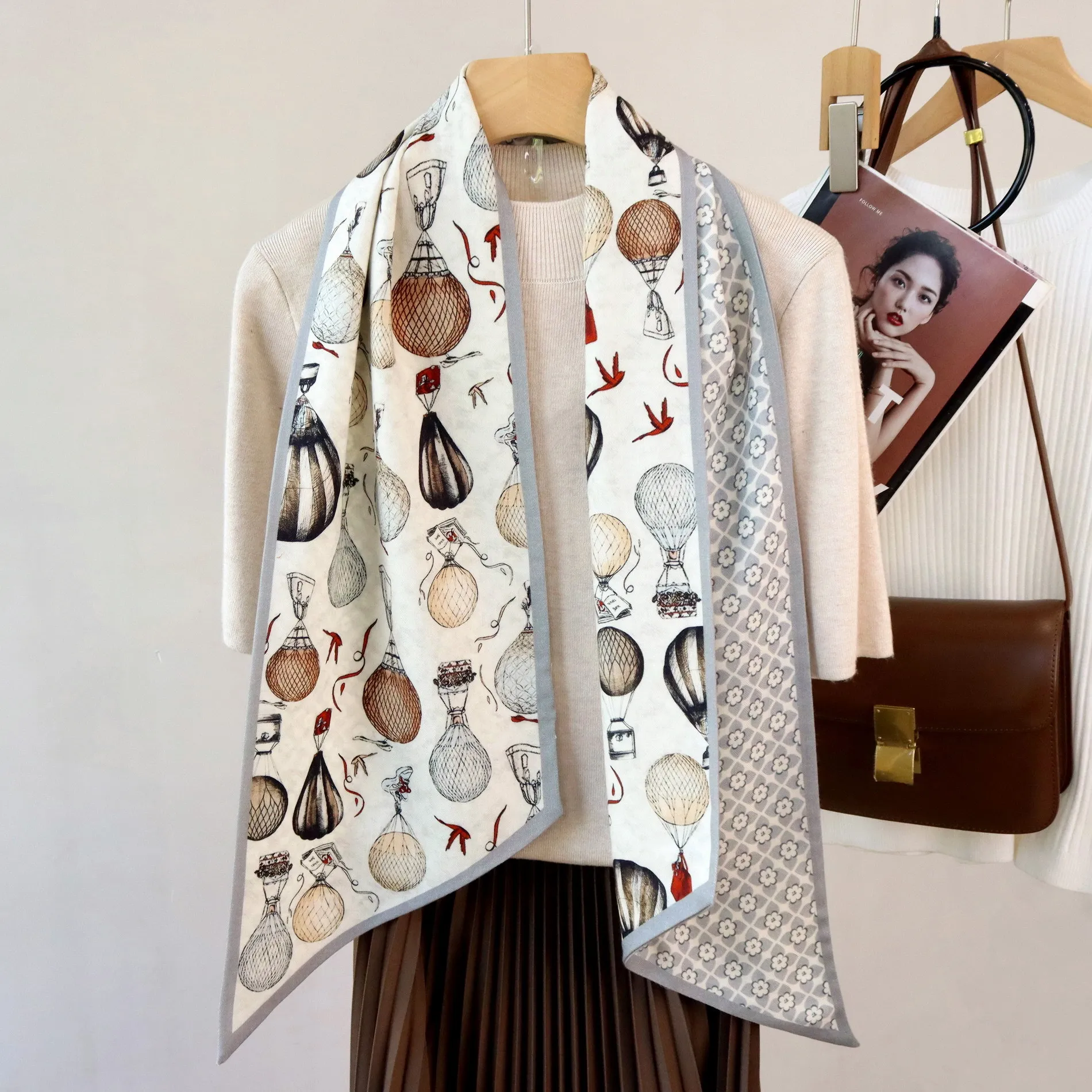 silk-wool-scarf-women's-double-sided-double-layer-high-end-winter-warm-long-scarf-velvet-fabric-fashionable-autumn-winter