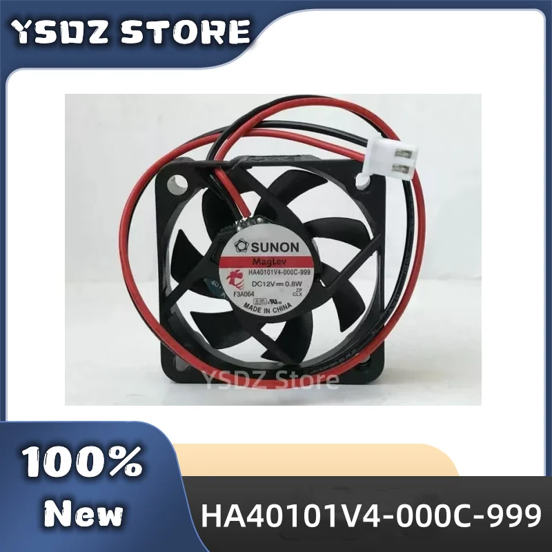 100%New For SUNON HA40101V4-000C-999 DC12V 0.8W 4CM Magnetic Levitation Quiet Fan 40×40×10mm in stock Fast Shipping