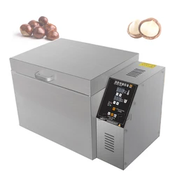 220V 1500W Chestnut Walnut Baking Machine Cashew Peanut Grains Roaster Almond Cocoa Beans Nut Roasting Machine